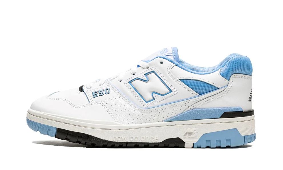 New Balance 550 UNC White University Blue